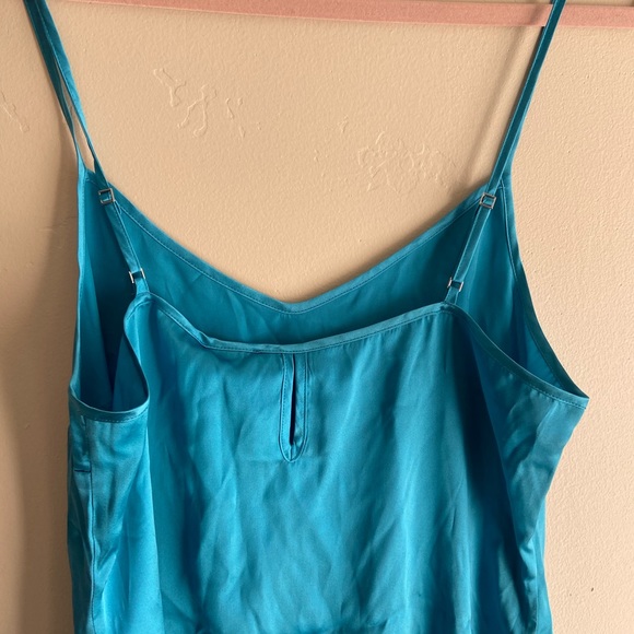 La Perla | 100% Silk Turquoise Slip / PJ NWT - Picture 2 of 6